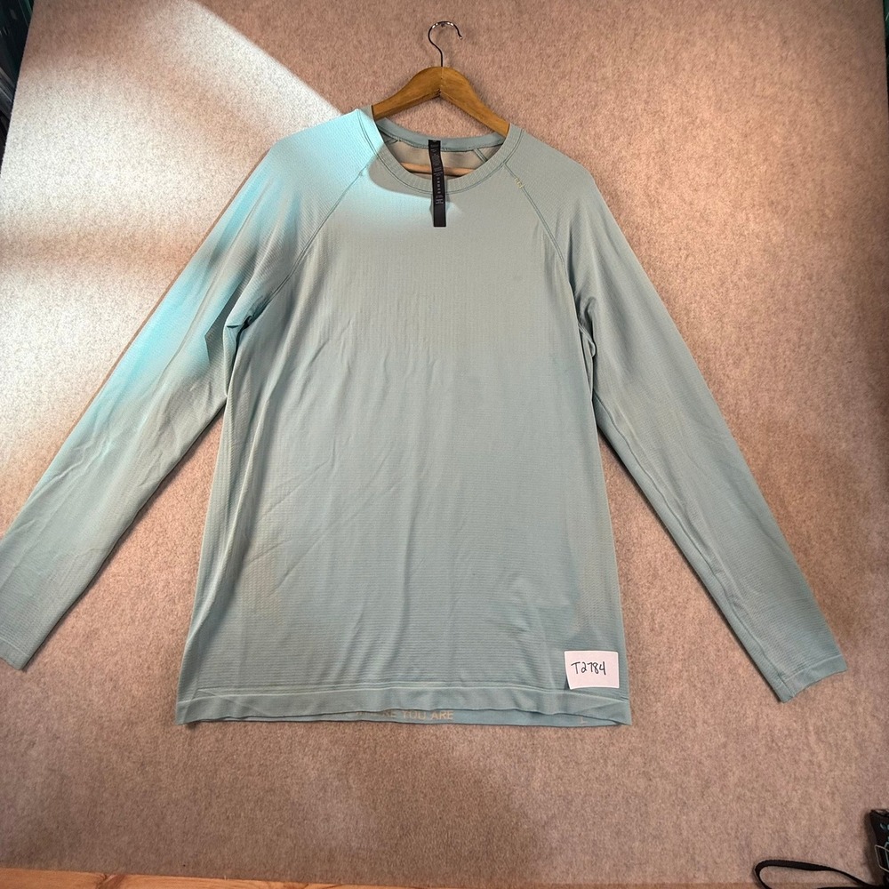 Lululemon Metal Vent Tech Long Sleeve 2.0 Shirt Blue Mens Large L